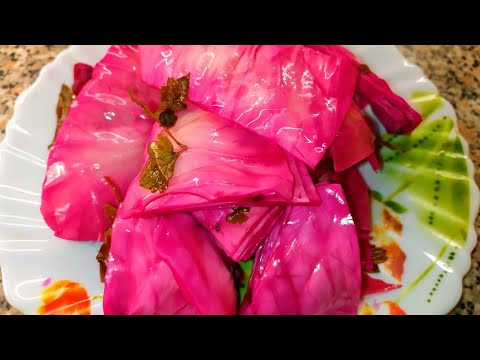 Видео: Капуста со свеклой на зиму/Это на столько вкусно ,что Съедается Вмиг!!!