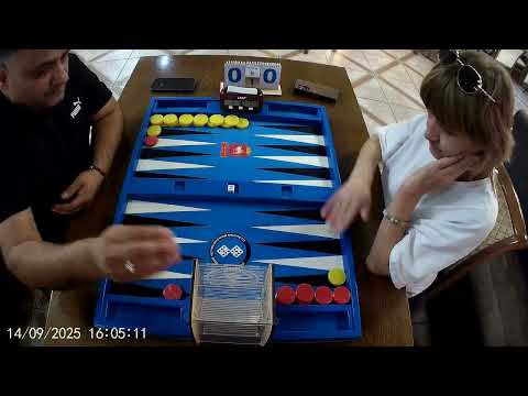 Видео: Длинные нарды. Елена Ахтямова - Айк Долунц