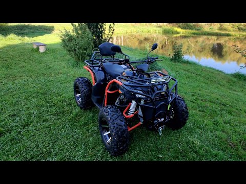 Видео: Полный техобзор квадроцикла Zongshen Tundra Lux 4x4 2023 (Grizzly 300cc 4WD) на двигателе ZS174MN-2.