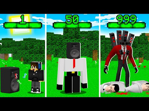 Видео: Я СТАНОВЛЮСЬ СПИКЕРМЕНОМ С КАЖДЫМ УРОВНЕМ В МАЙНКРАФТ! ЕНОТИК SPEAKERMAN SKIBIDI TOILET MINECRAFT