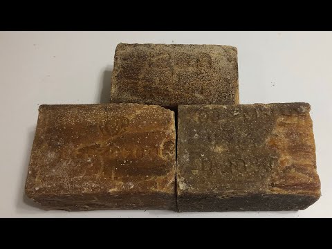 Видео: ASMR Soap/ cutting old dry soap/ retro soap/ режу старое хозяйственное мыло