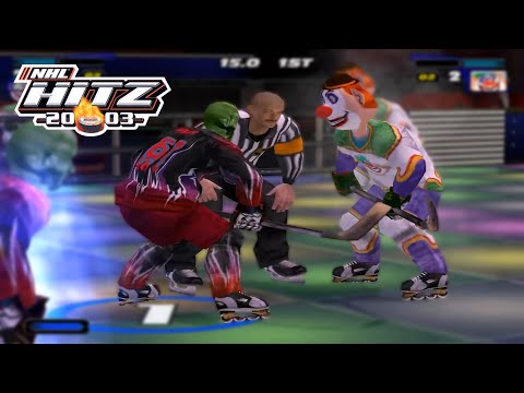 Видео: NHL HITZ 2003 — ЛУЧШИЙ ХОККЕЙНЫЙ МАТЧ ВСЕХ ВРЕМЕН?!
