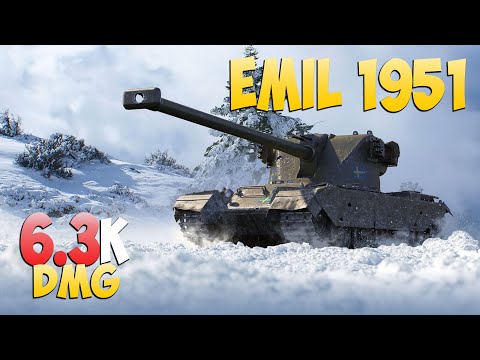 Видео: EMIL 1951 - 7 Kills 6.3K DMG - Время! - Мир Танков