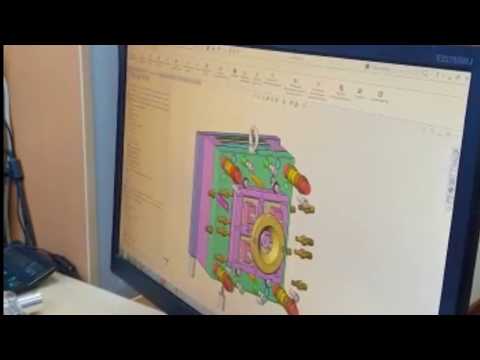 Видео: Проектирование пресс-формы для литья пластмассовых изделий.