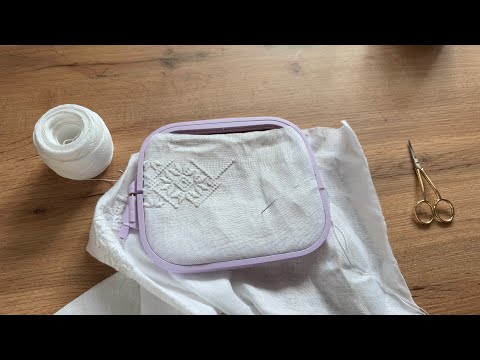 Видео: Нова сорочка білим по білому ❄️ Лиштва. Ukrainian embroidery  tutorial. Ukrainian skirt