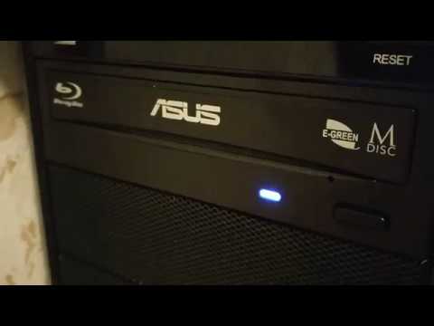 Видео: Привод BluRay ASUS BW-16D1HT в работе