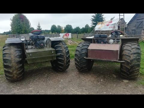 Видео: Каракаты. Аврора 4х4 и мой самоделка. Краткий обзор!