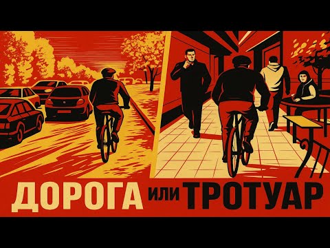 Видео: ГДЕ ЕХАТЬ? Дорога VS Тротуар. ПДД и Реальность. Тест - сравнение.