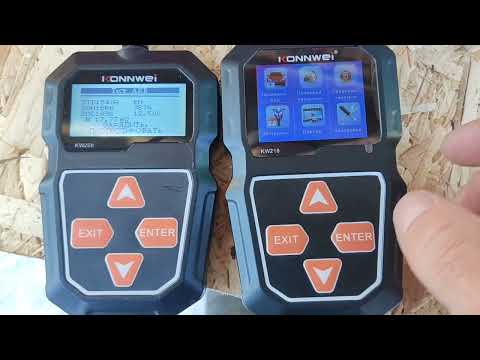 Видео: Тестер автомобильного аккумулятора Konnwei KW 218  не советую к покупке  car battari tester  kw 218