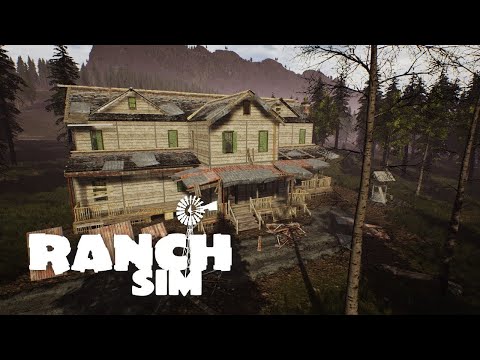 Видео: НуПосмотрим#2 Ranch Simulator. Досталось ранчо на наши плечи