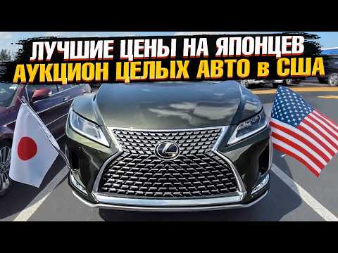 Видео: ТОП ЦЕНЫ на ЯПОНЦЕВ! Целые АВТО из США на Манхейм! Lexus, Toyota, Mercedes на АУКЦИОНЕ в Майами!