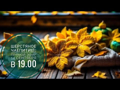 Видео: Шерстяное чаепитие с Кларой Ру и Аней Ковылиной. Валяем осенние листья