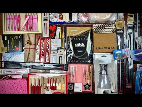 Видео: ШИКАРНЫЕ ИНСТРУМЕНТЫ ОТ ADDI, CHIAOGOO , KNITPRO, TULIP, KNITPRO, PRYM в NATALY MASTERS STORE !!!