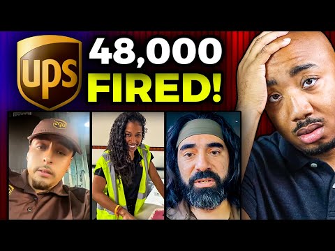 Видео: Компания UPS только что уволила 48 000 человек (сотрудники в шоке)