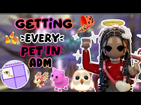 Видео: 🌹 Получите ВСЕХ питомцев в Adopt Me ⭐️ — У них так много ног 🤩