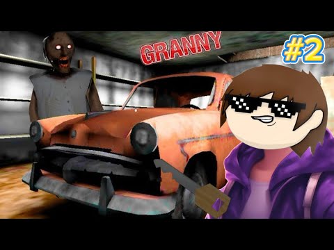 Видео: СБЕЖАЛ ОТ ЗЛОЙ БАБУШКИ GRANNY НА МАШИНЕ 🚗 МОСКВИЧ #2