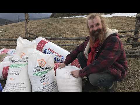Видео: Отшельник делает запасы еды