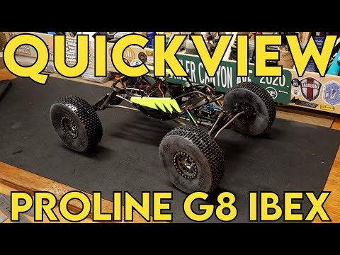 Видео: Краткий обзор Crawler Canyon: 2,2-дюймовый ProLine IBEX (G8)