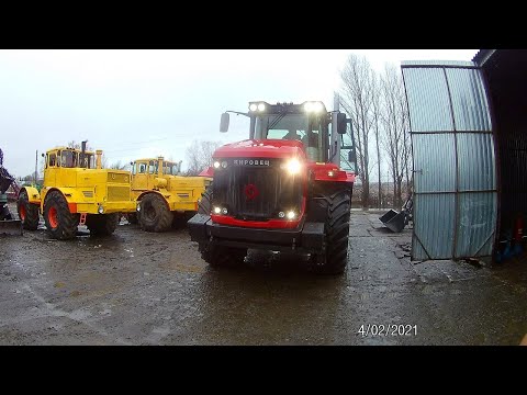 Видео: Привезли новый Кировец К 739 М Ст1 и новые катки