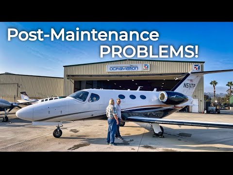Видео: #37 Полет после технического обслуживания в пятницу 13-го — Citation Mustang