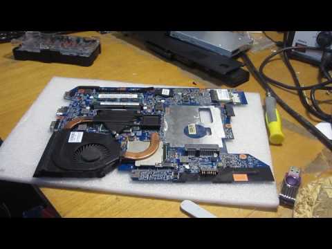 Видео: lenovo b570e разборка. Чистка от пыли.
