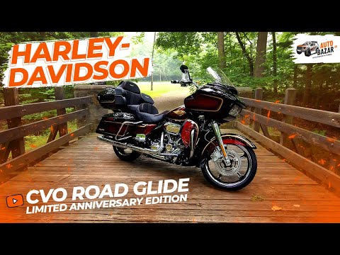 Видео: 🏍️🔥 Обзор Harley-Davidson CVO Road Glide Limited 120th Anniversary 2023: легендарный мотоцикл из США