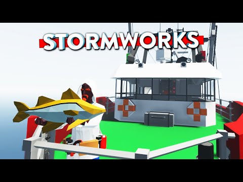 Видео: РЫБАЛКА в STORMWORKS ВЫШЛА ИЗ-ПОД КОНТРОЛЯ?