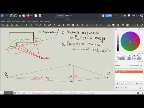 Видео: Перспектива. Метод архитекторов
