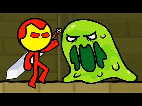 Видео: СТИКМЕН в храме ОГНЯ и ВОДЫ Часть#1 игра Red Stickman на канале Мистер Игрушкин
