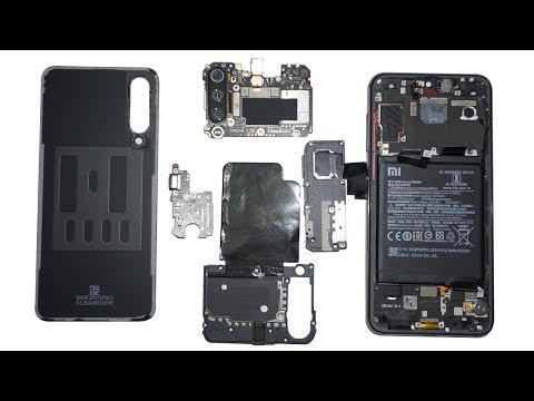 Видео: Разбираем смартфон Xiaomi MI9 SE teardown