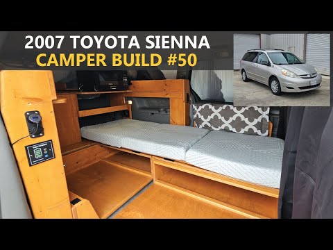 Видео: Toyota Sienna Stealth & Outdoor Camper 2007 года (вне сети)
