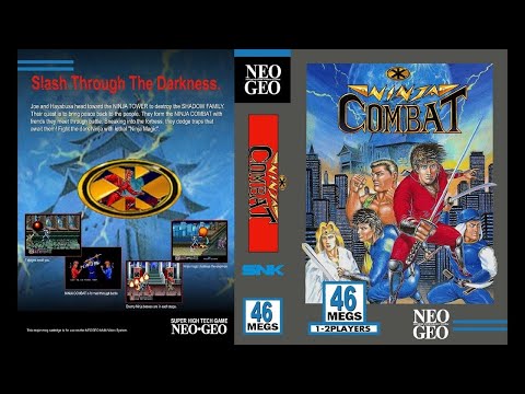 Видео: Ninja Combat🔴☆🔴Прохождение 🔴☆🔴 (Arcade 2 players)