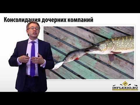 Видео: Консолидация дочерних компаний: контроль