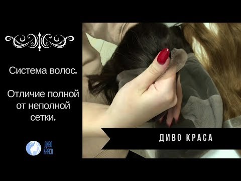 Видео: Система волос. Отличие полной от неполной сетки.