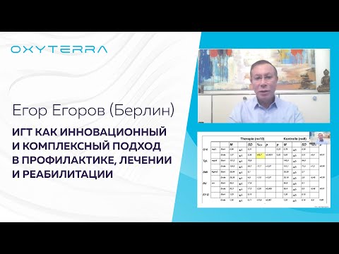 Видео: Вебинар «Гипокситерапия: комплексный подход в профилактике, лечении и реабилитации» (Д-р Е. Егоров)