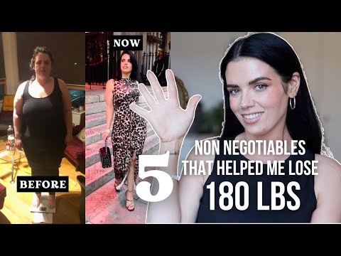 Видео: Мои 5 непреложных правил похудения и поддержания веса | Половина Карлы