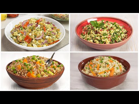 Видео: Вкусно, сытно и полезно - КРУПА И ОВОЩИ. 4 рецепта от Всегда Вкусно!