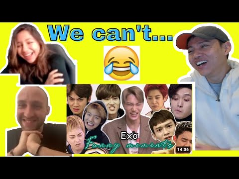 Видео: EXO (엑소) | Смешные моменты EXO | Видеореакция
