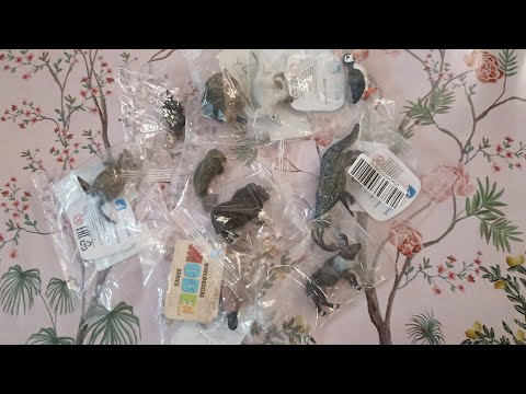 Видео: Фигурки животных. Коллекция для домашнего зоопарка. №12