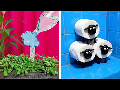 Видео: ☁️ DIY ДЕКОР ДОМА 💙🏡 Как сделать ваш дом уютным и милым 🌸