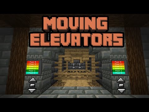 Видео: Minecraft. Обзор мода: Moving Elevators. Мод на новые лифты!