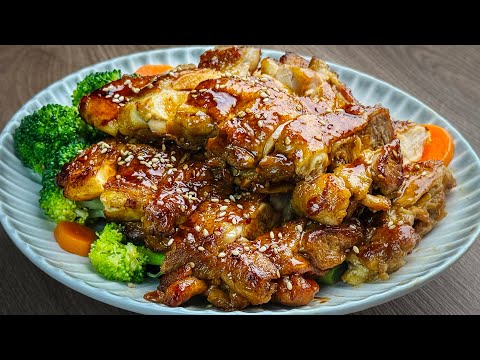 Видео: Куриные бёдрышки терияки | Простой, сочный и ароматный рецепт курицы