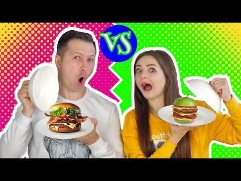 Видео: ФАСТФУД VS ЗДОРОВАЯ ЕДА Челлендж 🐞 Эльфинка