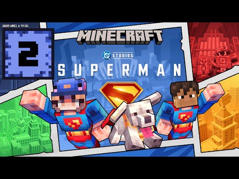 Видео: 🦸🏽‍♂️Майнкрафт, но МЫ сегодня В РОЛИ СУПЕРМЕНА часть 2!