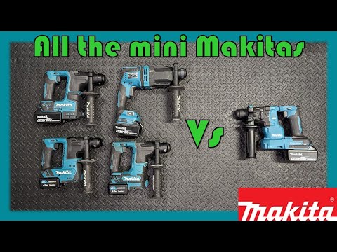 Видео: Разборки перфораторов Mini Makita (DHR183 против остальных)