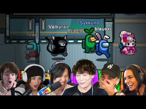 Видео: (MultiCam) Sykkuno ВПЕЧАТЛЯЕТ ЭТИМ РАУНДОМ | Among Us | При участии Valkyrae, Ellum, Toast