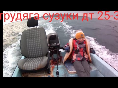Видео: Обзор  Suzuki dt 25,30. Трудяга сузуки