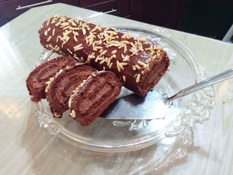 Видео: САМЫЙ БЫСТРЫЙ БИСКВИТНЫЙ РУЛЕТ!!! ШОКОЛАДНЫЙ РУЛЕТ ЛЕГЧЕ И БЫСТРЕЕ ПРОСТО НЕ БЫВАЕТ.