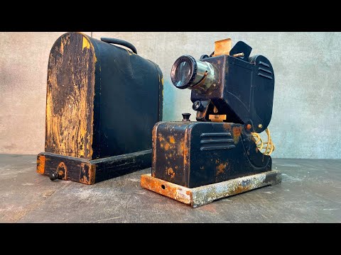 Видео: 1956 Реставрация фильмоскопа.