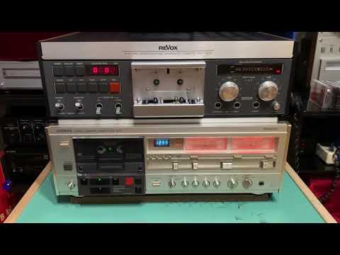 Видео: ReVox B710 MkII супротив Luxman K-03.